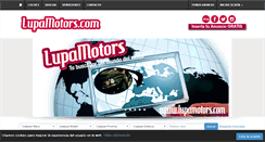 Desktop Screenshot of lupamotors.com