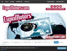 Tablet Screenshot of lupamotors.com